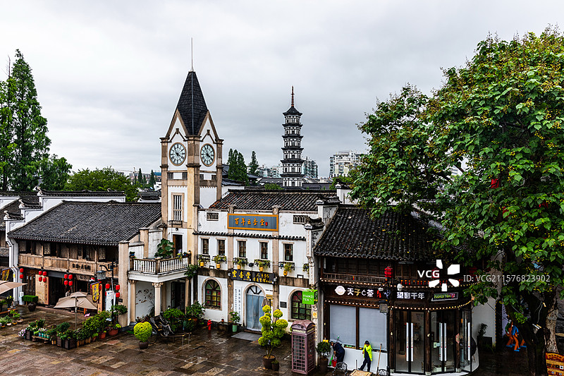衢州水亭门景区图片素材