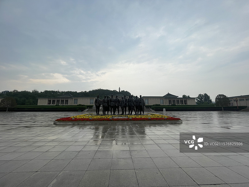 八路军 总司令 遗址 建筑 全国重点文物保护单位 红色旅游 遗迹 文物古迹 文化遗产 石碑 纪念地图片素材