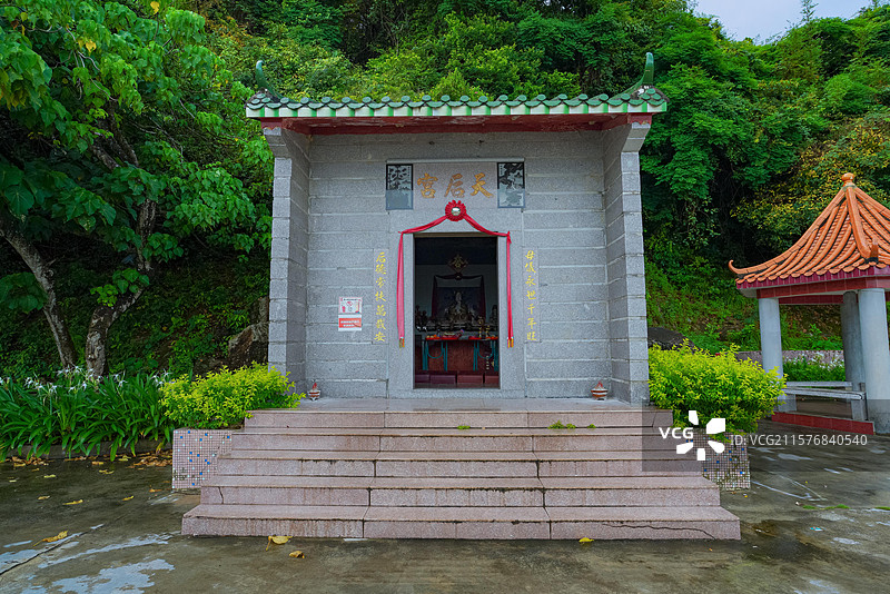 深圳大鹏鹅公湾，清晨无人绝美风景！图片素材