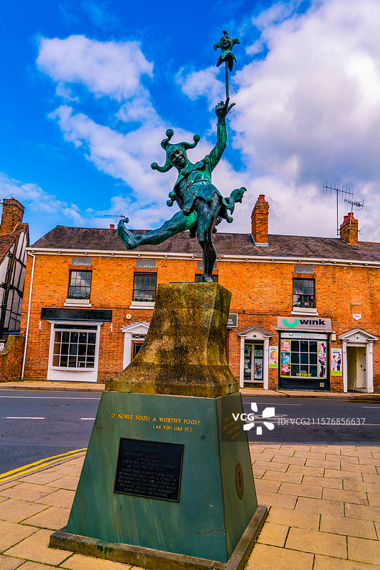 英国英格兰沃里克郡莎士比亚故居图片素材