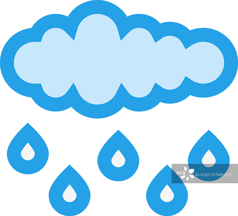 酸雨图标设计图片素材