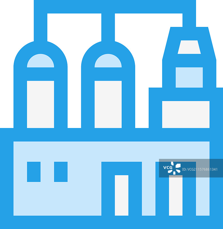 炼油厂图标设计图片素材