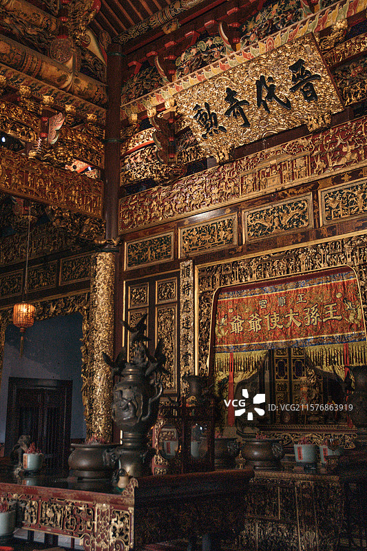 马来西亚 槟城 龙山堂邱公司 公祠图片素材