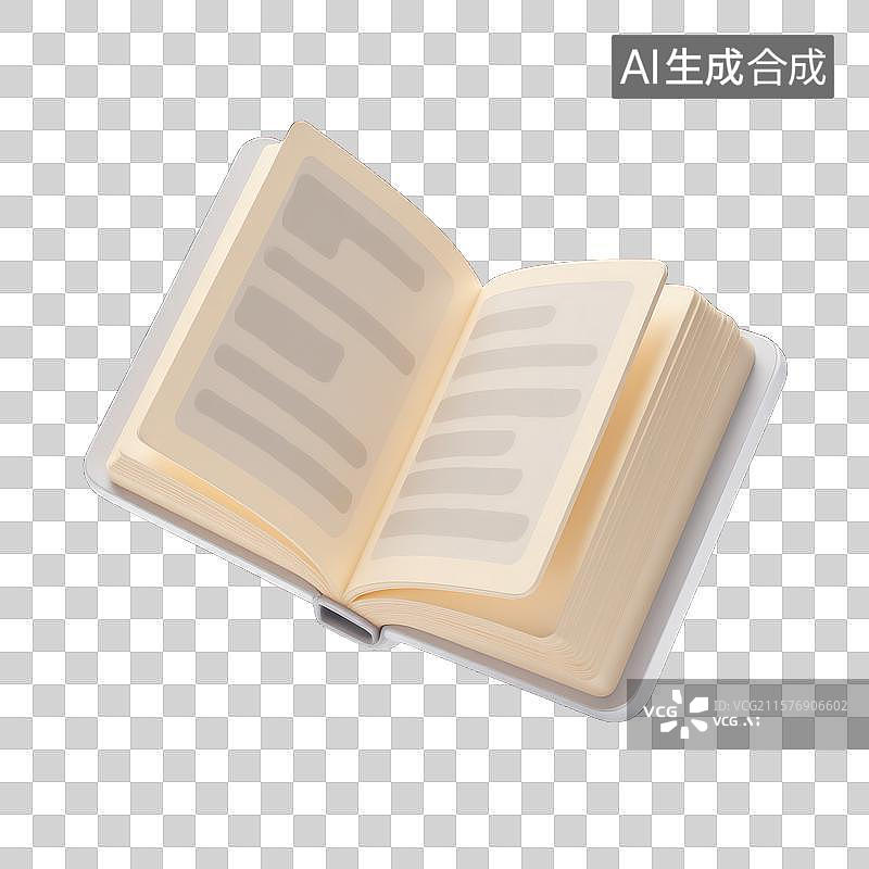 【AI数字艺术】3D卡通书籍书本素材知识的阶梯图片素材