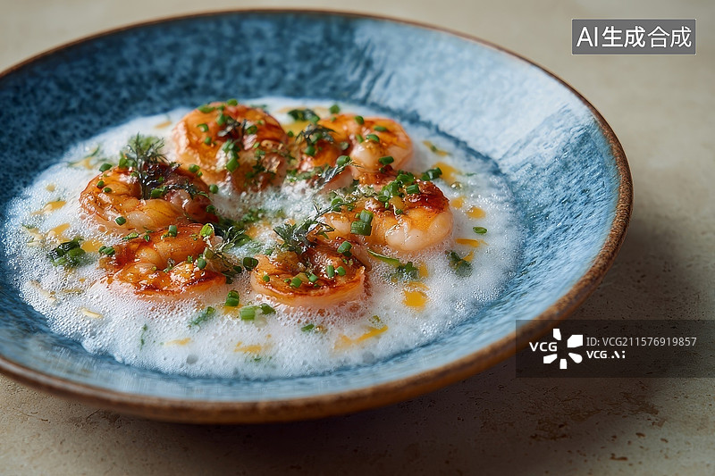 【AI数字艺术】著名西餐海鲜素材图片素材