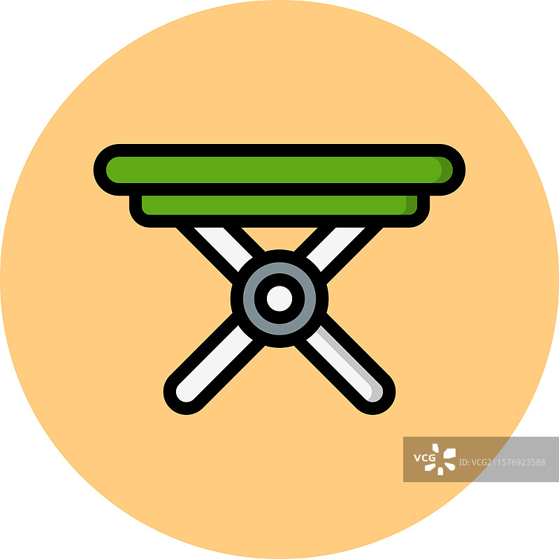 折叠桌图标设计图片素材