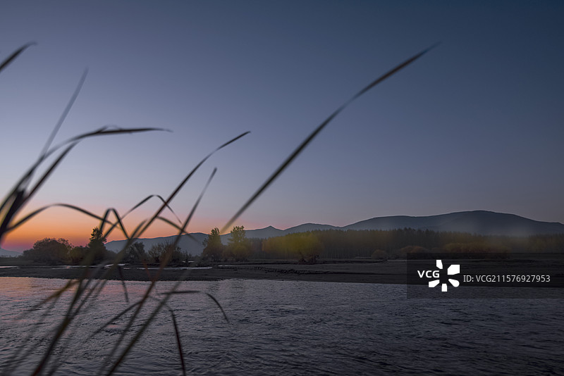 兴安盟乌兰河之恋图片素材