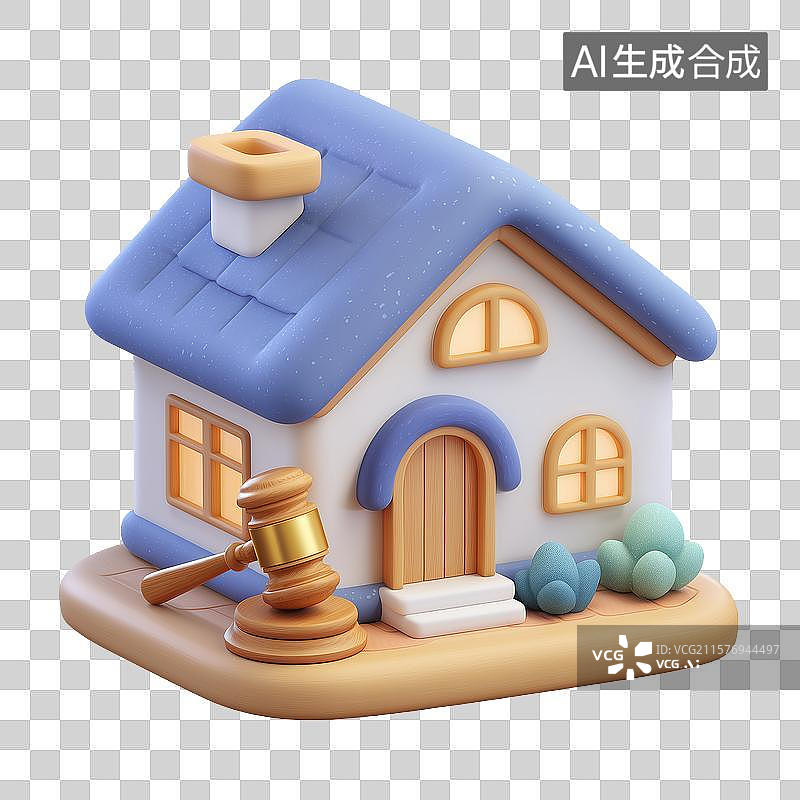 【AI数字艺术】法拍房概念图图片素材