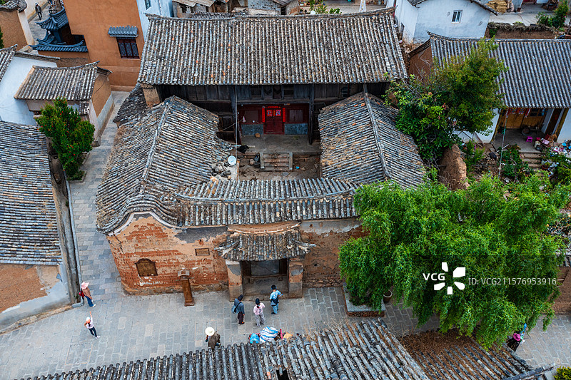 云南省曲靖市会泽县娜姑镇白雾村刘氏住宅（刘家大院）图片素材