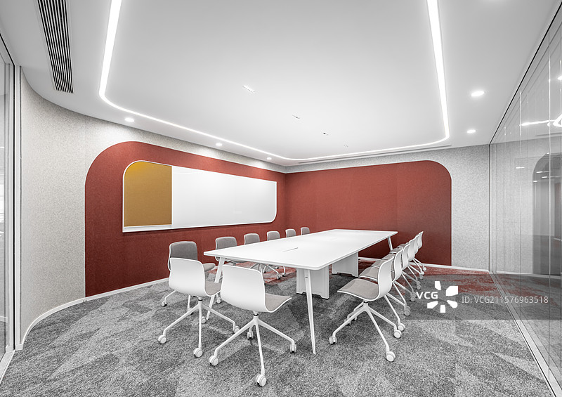 现代办公室会议室空间图片素材