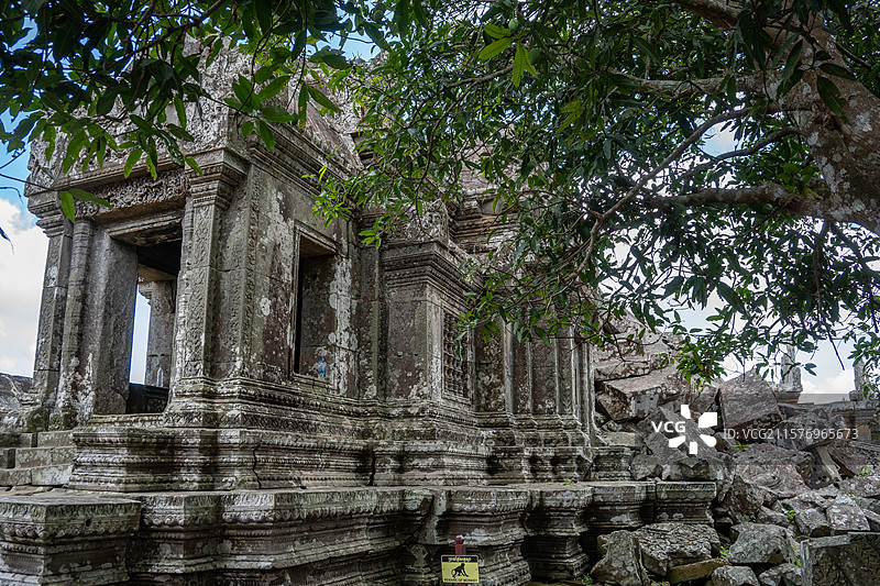 Preah Vihear Temple 柏威夏寺图片素材