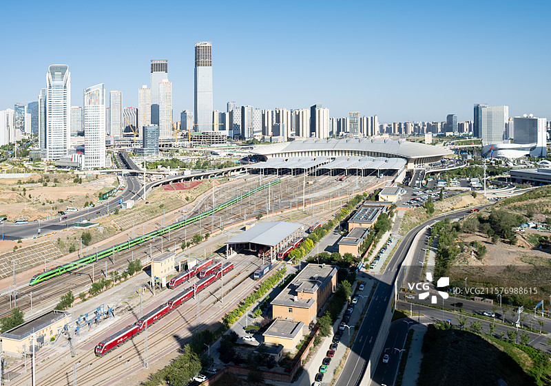 乌鲁木齐高铁站全景图片素材