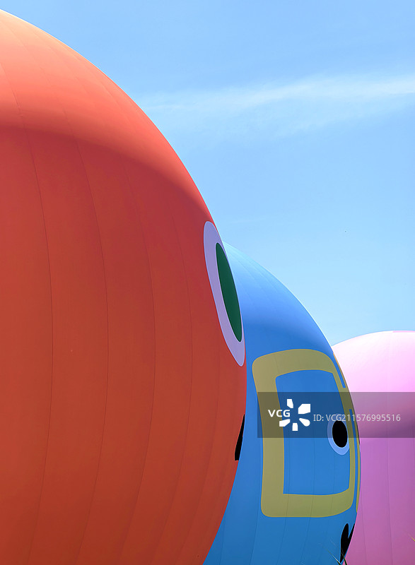 北京朝阳公园五月天打卡气球图片素材