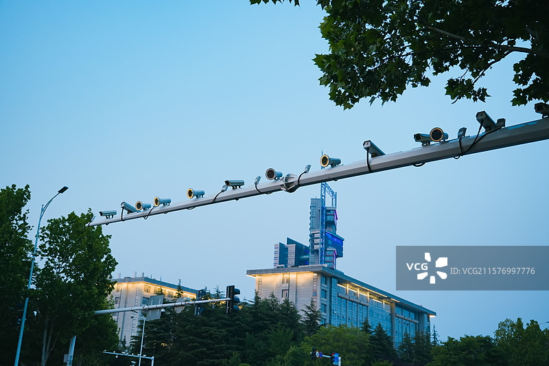 道路监控  电子眼  交通摄像头  监控  抓拍   交通违章图片素材