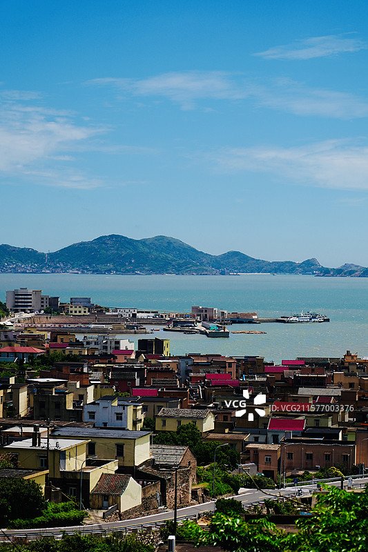 海边小镇图片素材