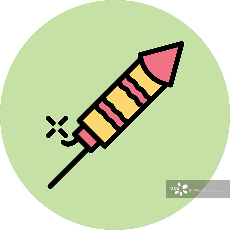 火药爆竹图标设计图片素材