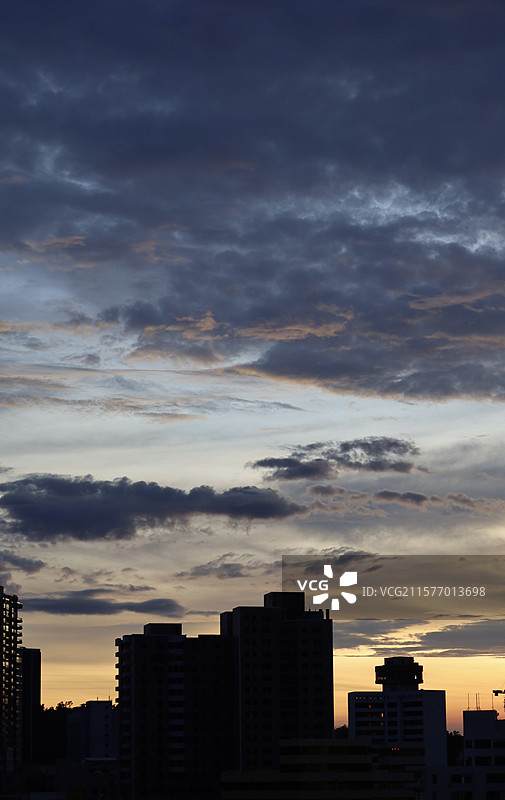 诡异的日落图片素材