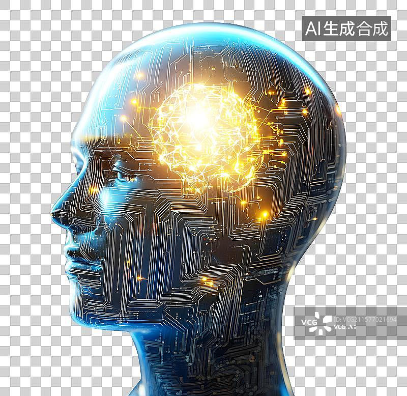 【AI数字艺术】人工智能机器人科技图片素材
