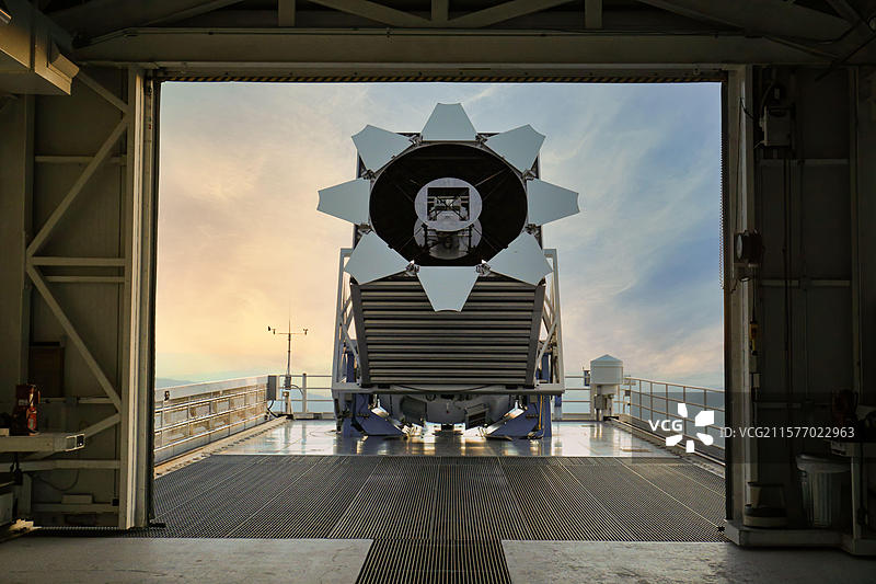 用于斯隆数字天空调查的望远镜 - 新墨西哥州阿帕奇点图片素材