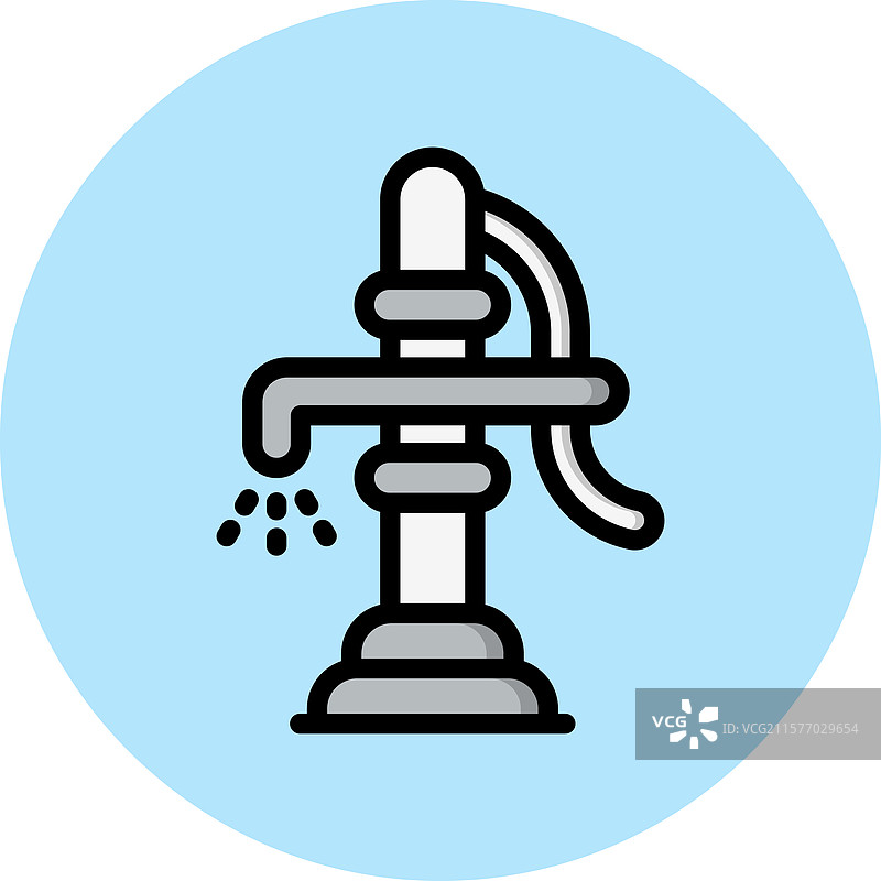 水泵图标设计图片素材