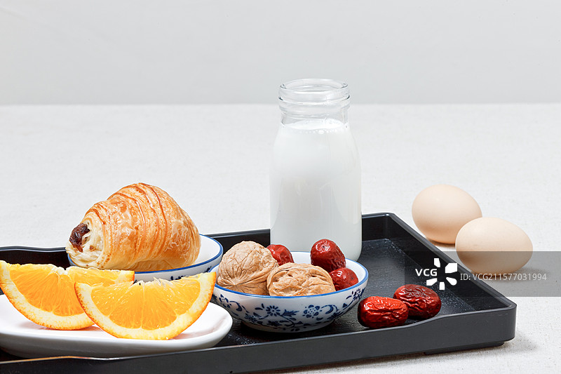 中国 丰盛的 早餐 食品图片素材