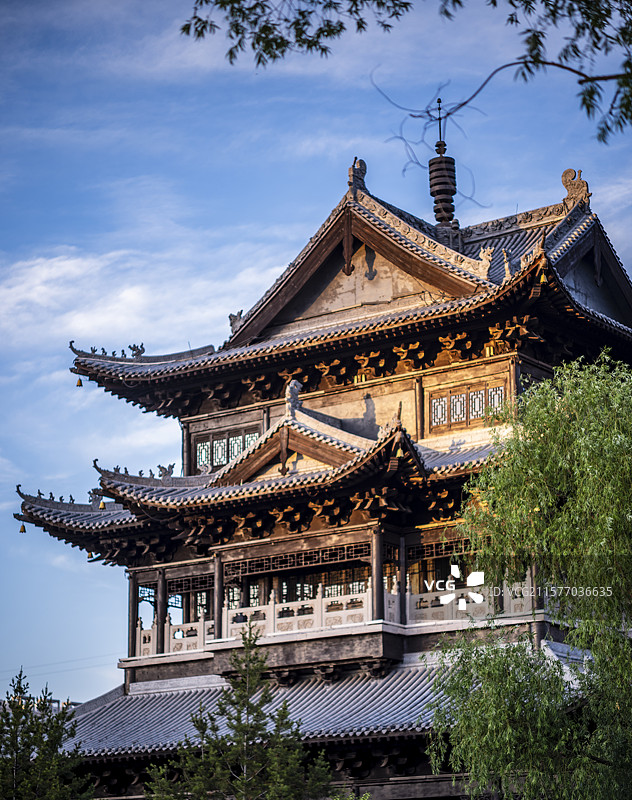 汾水阁图片素材