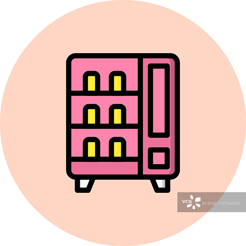 自动售货机图标设计图片素材