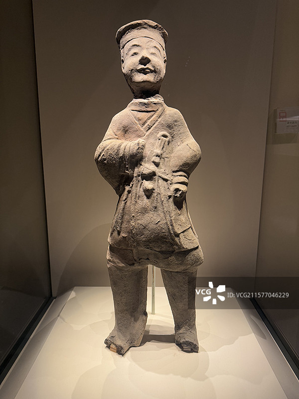 陶部曲俑，东汉，四川崖墓，中国国家博物馆图片素材