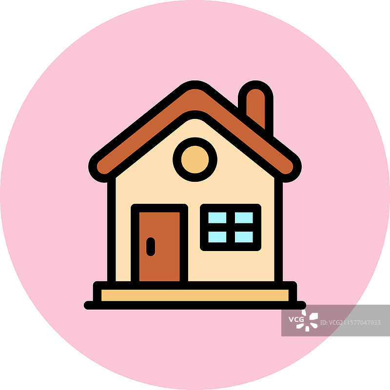 房屋图标设计图片素材