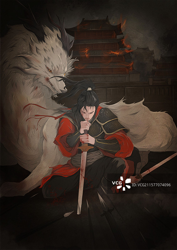 龙生九子之睚眦图片素材