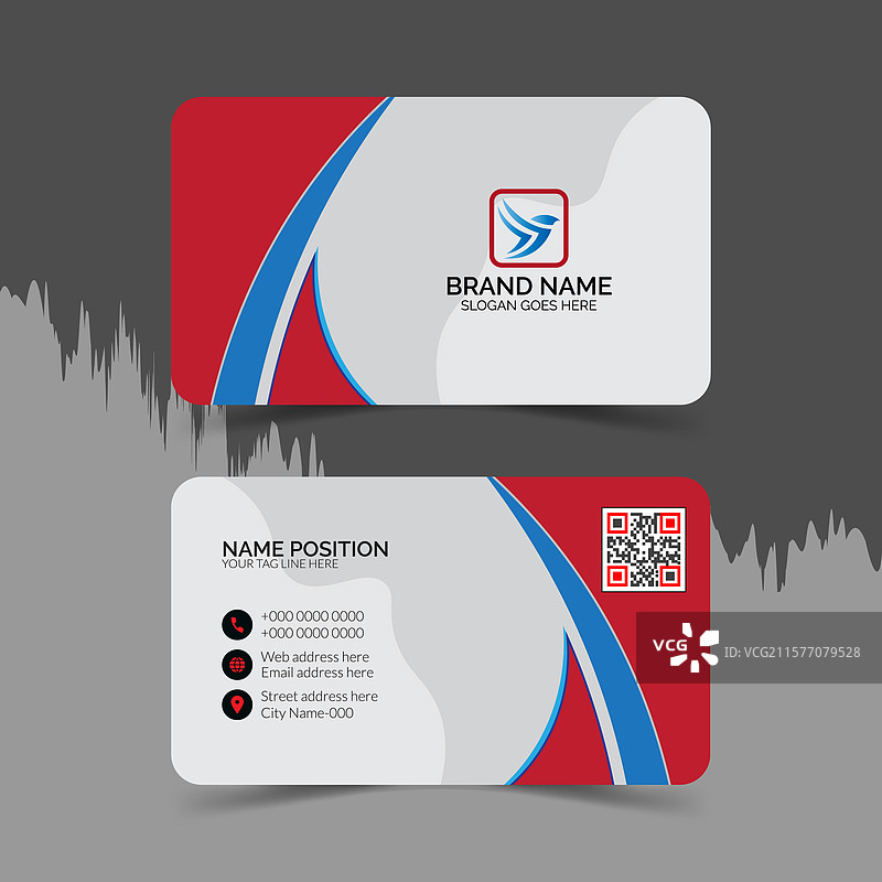 现代创意名片模板设计图片素材