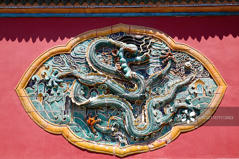 辽宁省沈阳市，清昭陵（北陵）正红门图片素材