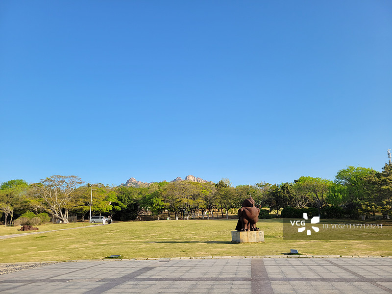 青岛雕塑园图片素材