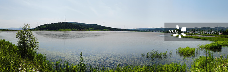 吉林省珲春市敬信湿地图片素材