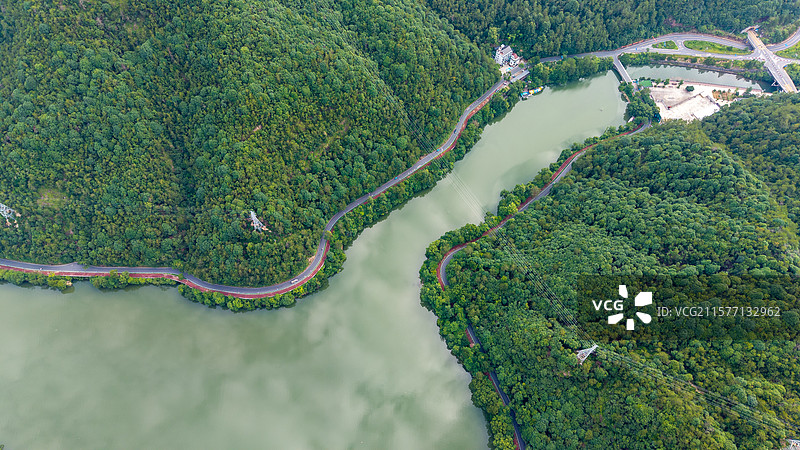 桐庐富春江小三峡芦茨湾风景图片素材