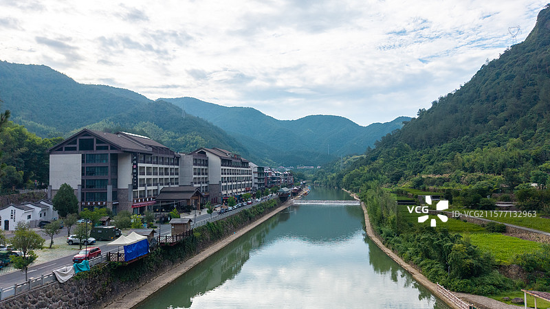 桐庐富春江小三峡芦茨湾风景图片素材