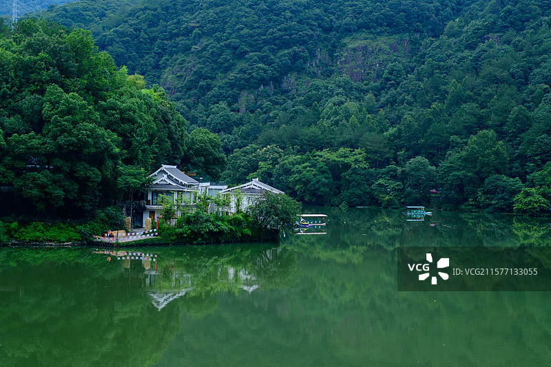 桐庐富春江小三峡芦茨湾风景图片素材