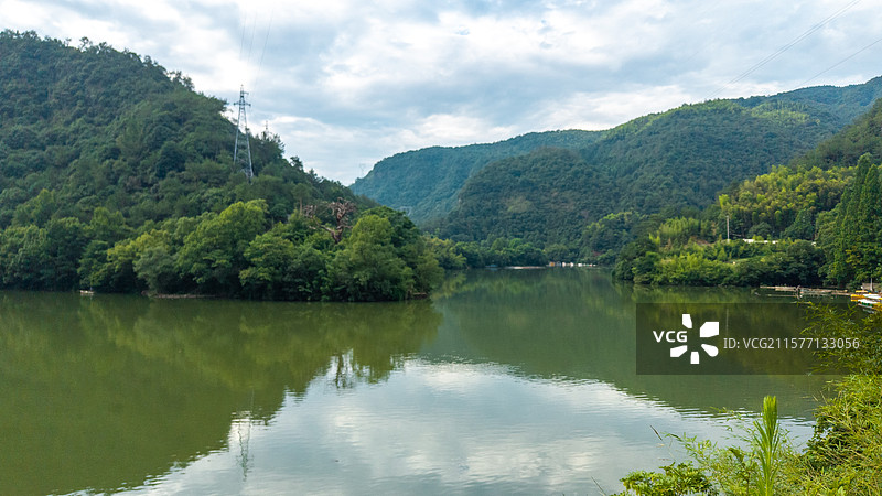 桐庐富春江小三峡芦茨湾风景图片素材