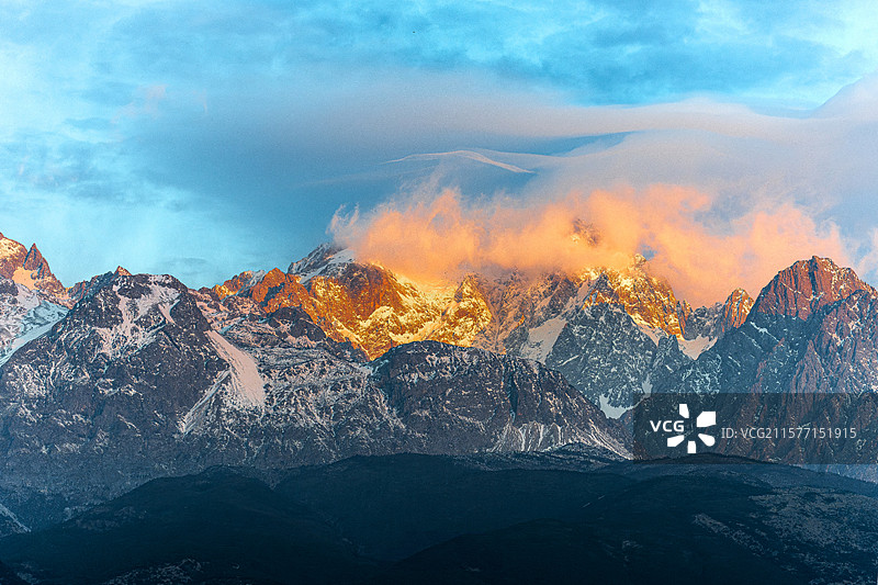 云南玉龙雪山图片素材