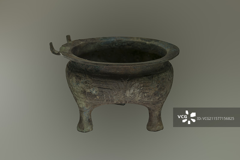 噩姜鬲，春秋早期，南阳夏饷铺墓地M5出土，南阳市博物院藏图片素材