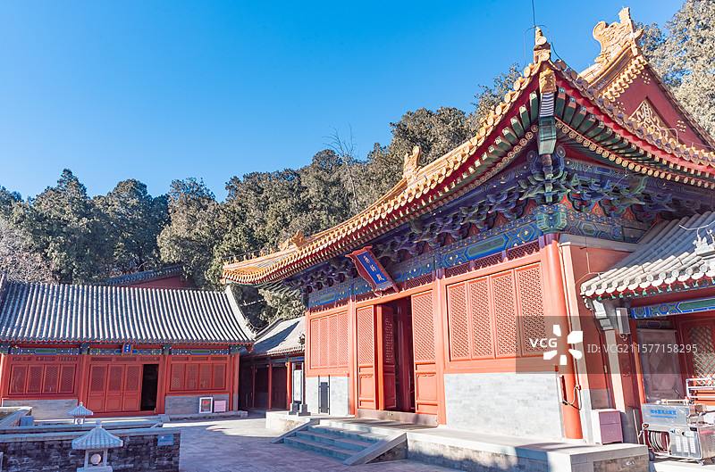 北京法海寺药师殿图片素材