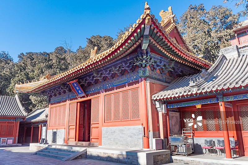 北京法海寺药师殿图片素材