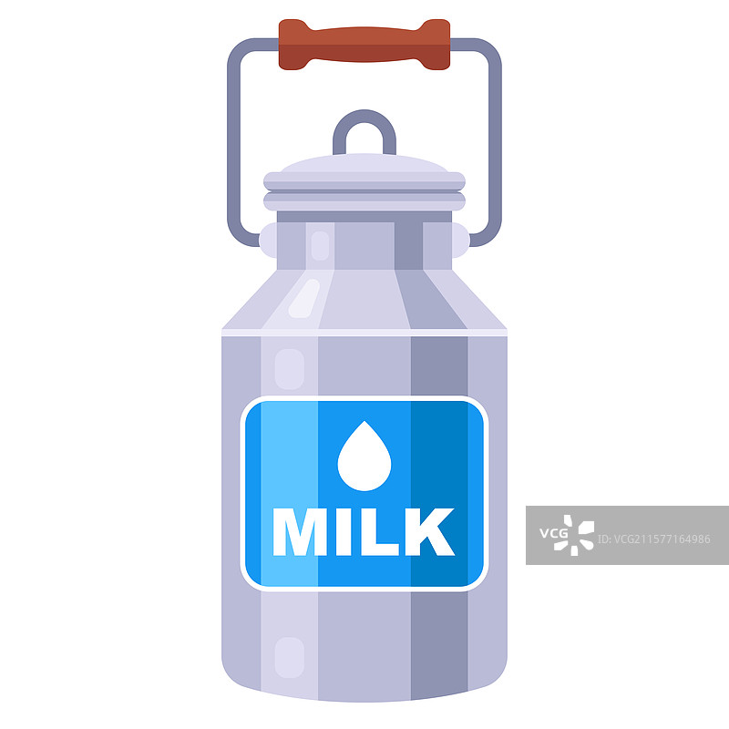 村庄里的铁奶罐图片素材