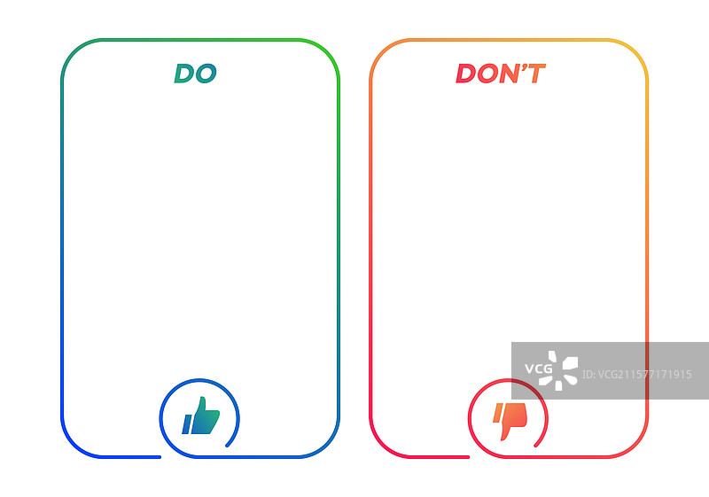注意事项和禁忌信息图模板图片素材