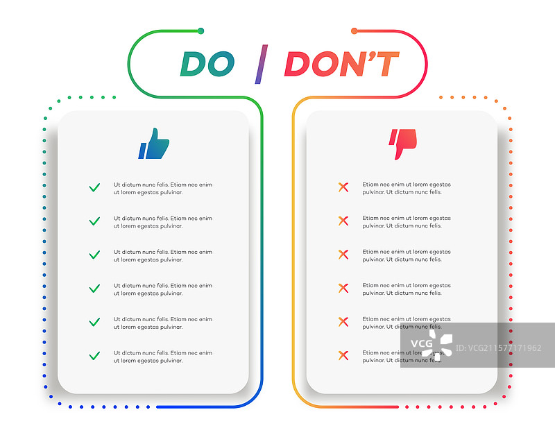 注意事项与禁忌信息图设计模板图片素材