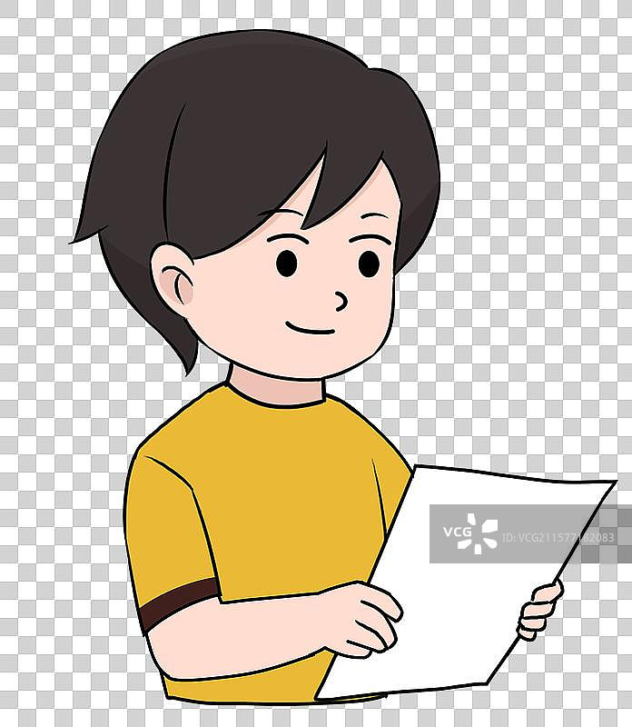 上班加班职场职业工作公司企业单位求职找工作努力奋斗忙碌检查文件文案看递送插画图片素材