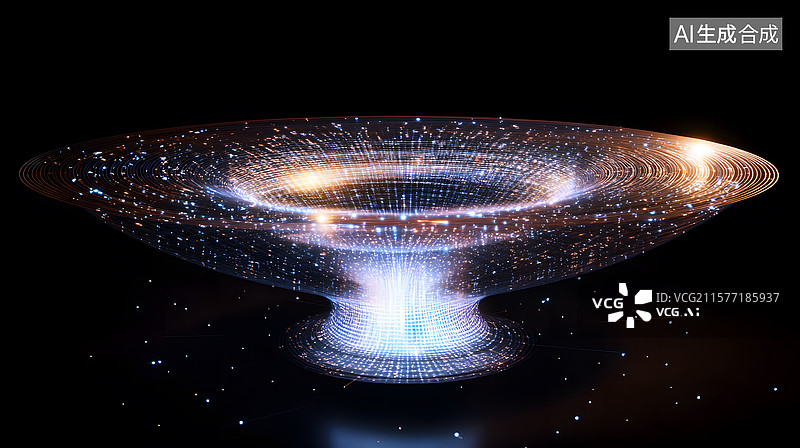 【AI数字艺术】宇宙漩涡星系艺术表现图片素材