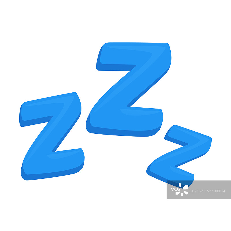 zzz 表情图标 睡觉图片素材
