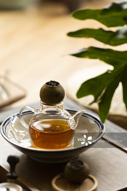 小青柑茶（柑普茶）图片素材