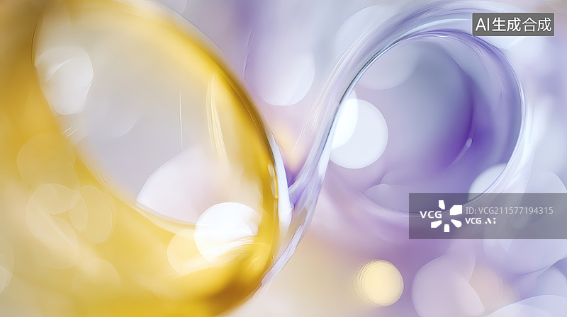 【AI数字艺术】抽象色彩漩涡图片素材